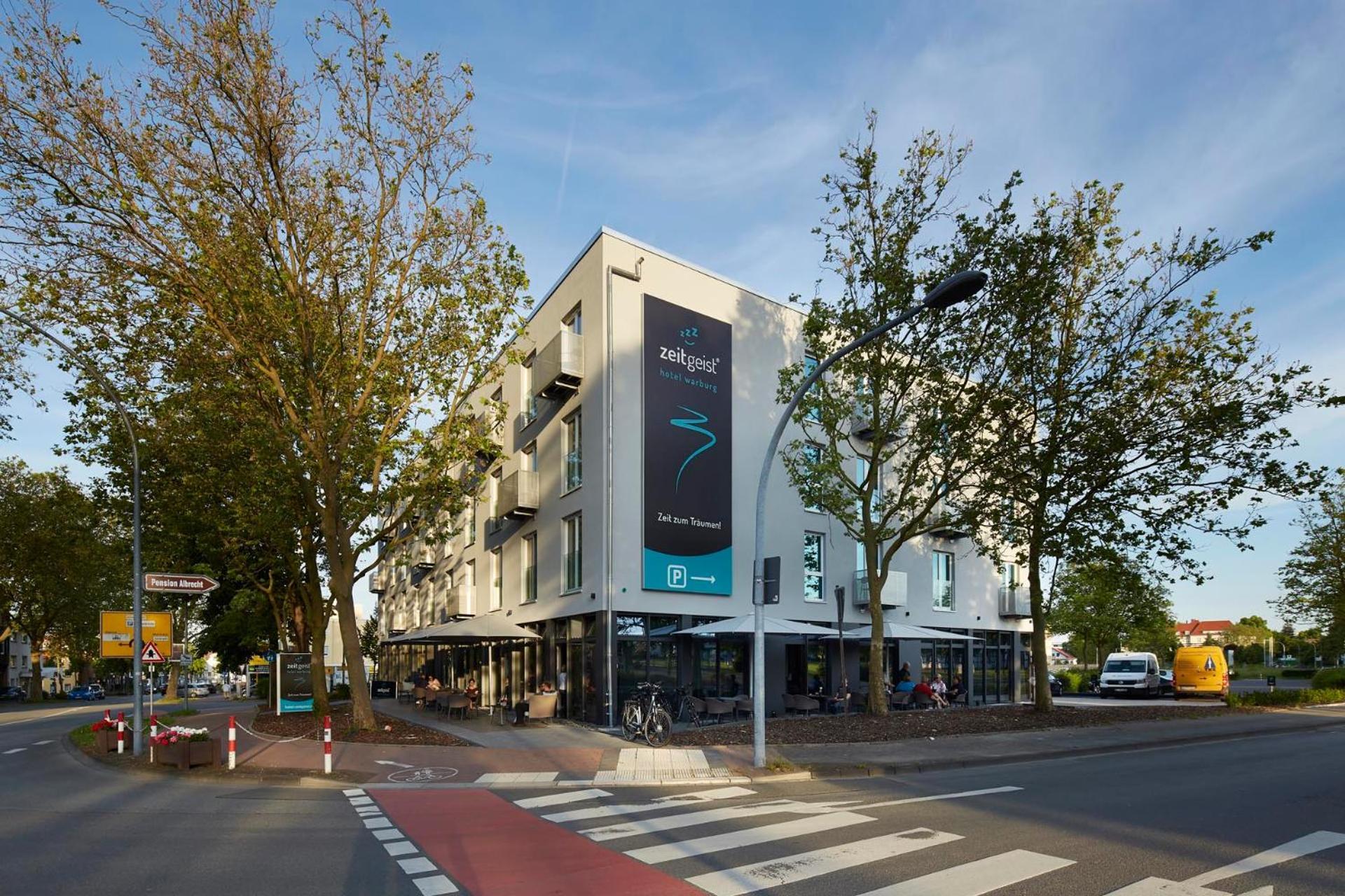Hotel Zeitgeist Warburg Eksteriør billede